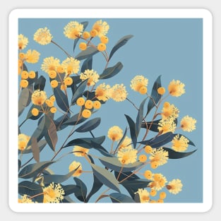 beautiful wattle Sticker